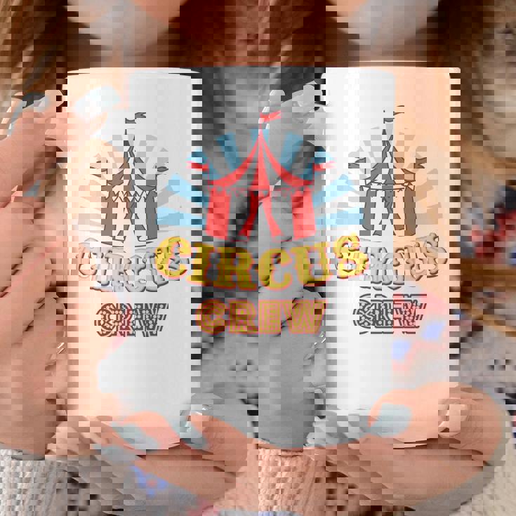 サーカスクルー–楽しいカラフルな大人&キッズグラフィックデザイン 長袖tシャツ コーヒーマグ 面白い贈り物