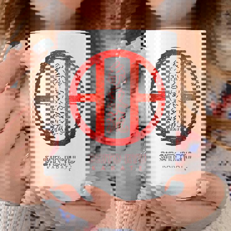 シトリュウ 空手、バックプリント コーヒーマグ 面白い贈り物