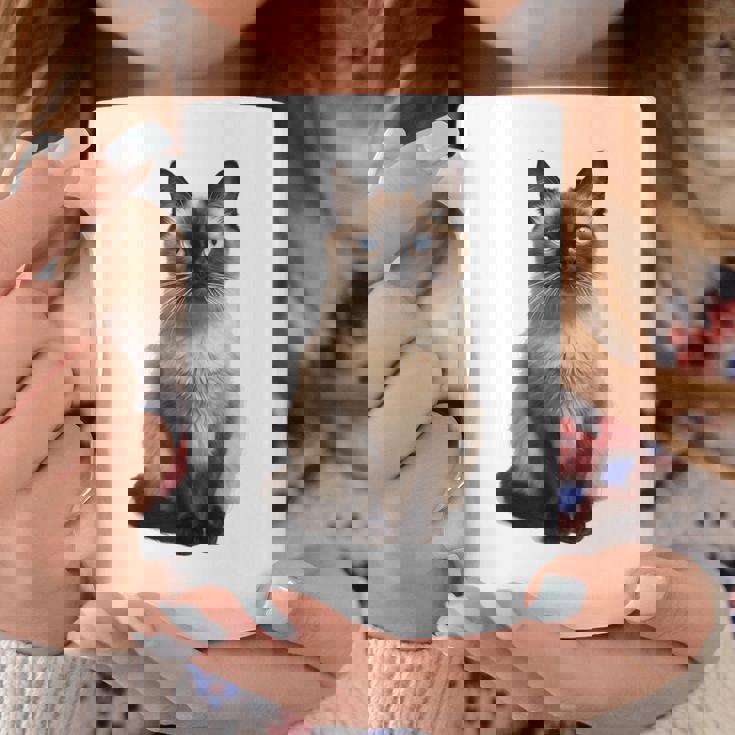 シャム猫 美人 雄大なシャム猫 ラブリーシャム猫 コーヒーマグ 面白い贈り物