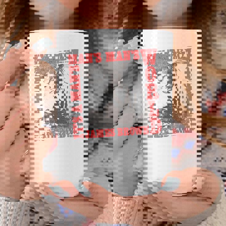 ジェームス・ブラウンイッツ・ア・マンズ・ワールド コーヒーマグ 面白い贈り物