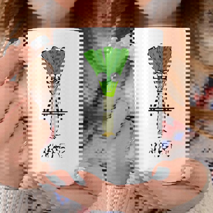 ジムでのトレーニングのための面白いネギフィットネスギフト コーヒーマグ 面白い贈り物