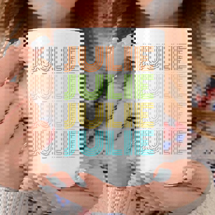 ジュリーという名前の人に代わってジュリー 長袖tシャツ コーヒーマグ 面白い贈り物