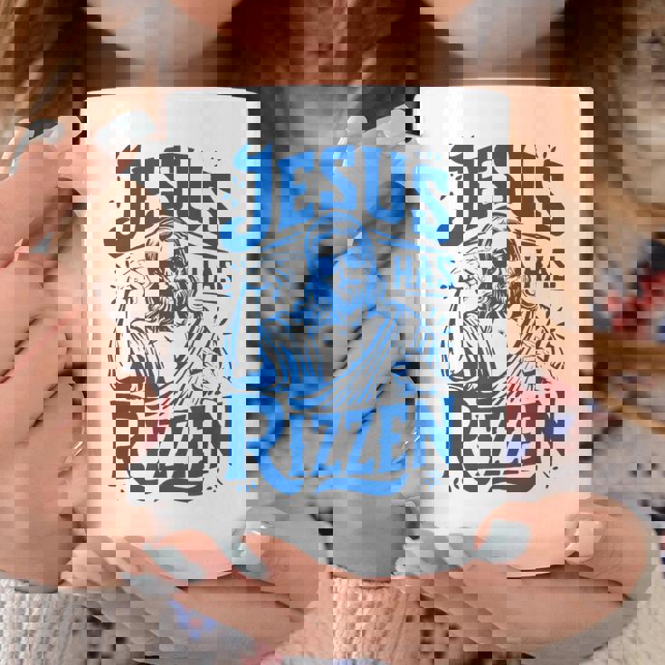 ジーザス・ハズ・リズン・ファニー・ジーザス・ミームリズ・ヤング・クリスチャン コーヒーマグ 面白い贈り物