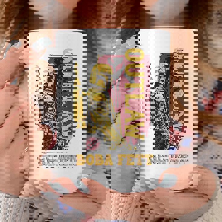 スターウォーズ ボバ・フェットの本 アウトロー 叙事詩 レトロ ポートレート コーヒーマグ 面白い贈り物