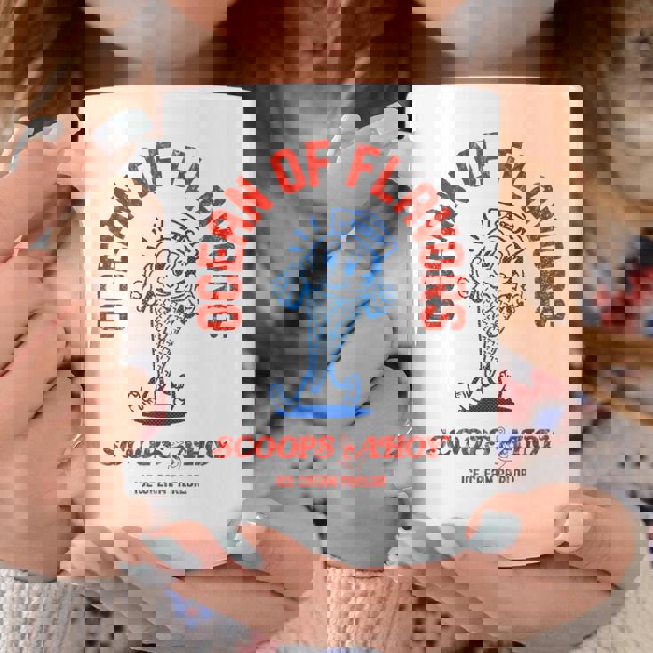 ストレンジャー・シングス スクープ アホイ スターコート アイスクリーム味 レトロ コーヒーマグ 面白い贈り物