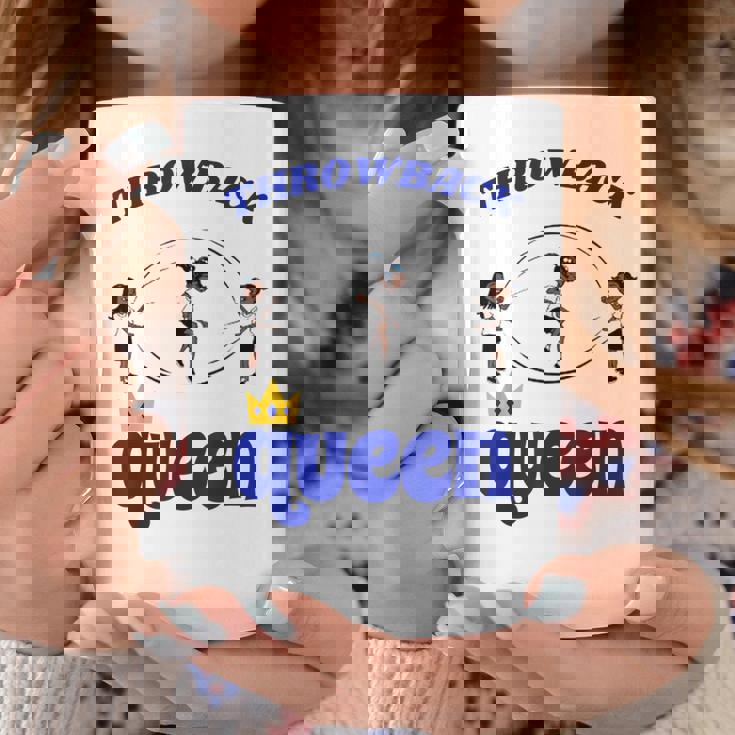 スローバッククイーンダブルダッチ コーヒーマグ 面白い贈り物