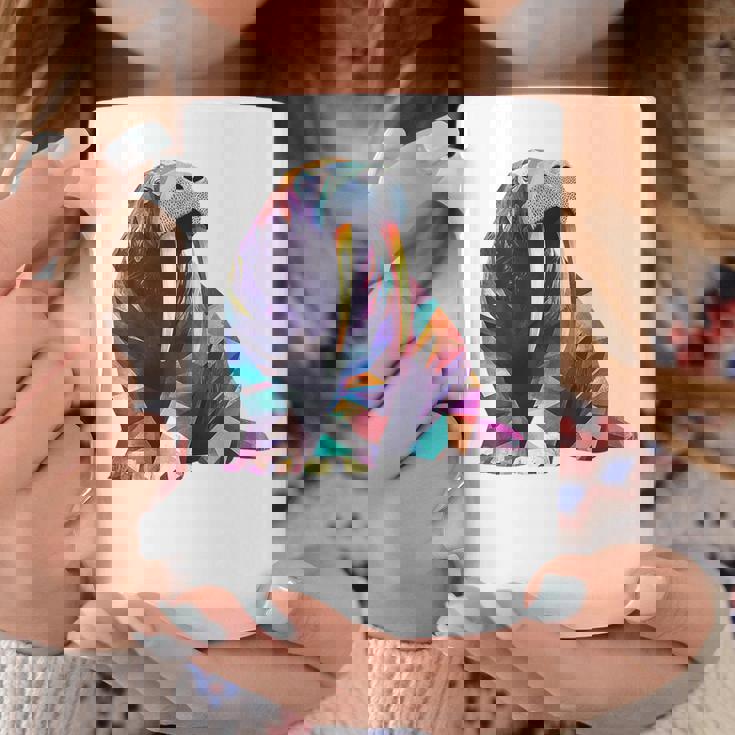 セイウチ 動物 モチーフ 作品 セイウチ コーヒーマグ 面白い贈り物