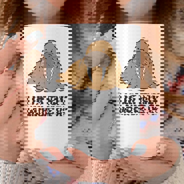 セイウチが本当に好きだよ、いいね？面白いセイウチ コーヒーマグ 面白い贈り物