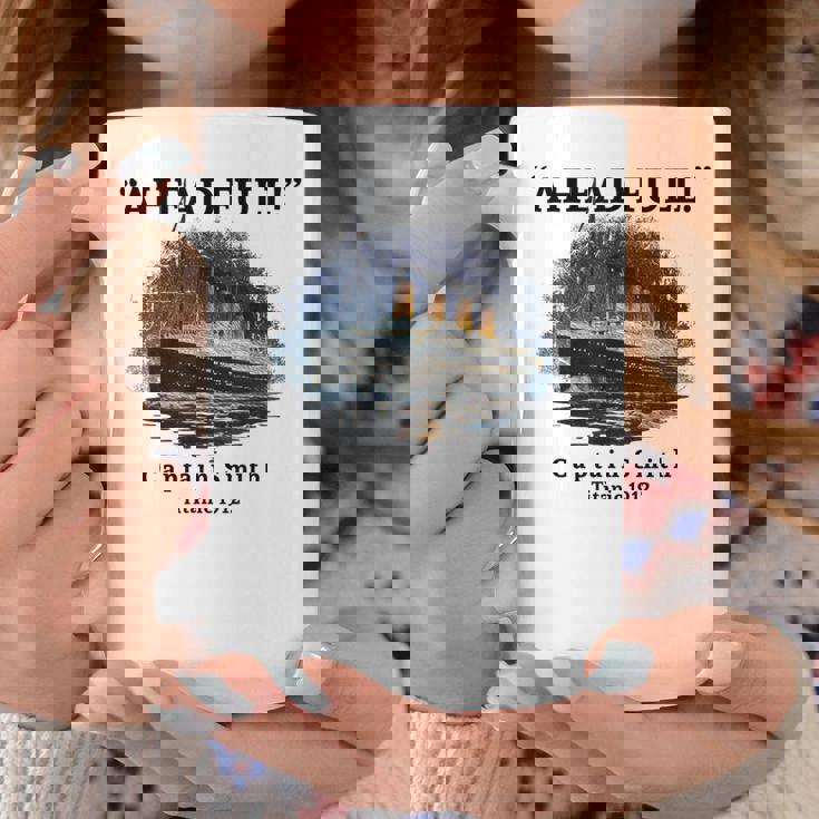 タイタニック・アヘッド フルクルーズ船 キャプテン・スミス 1912 タイタニック コーヒーマグ 面白い贈り物