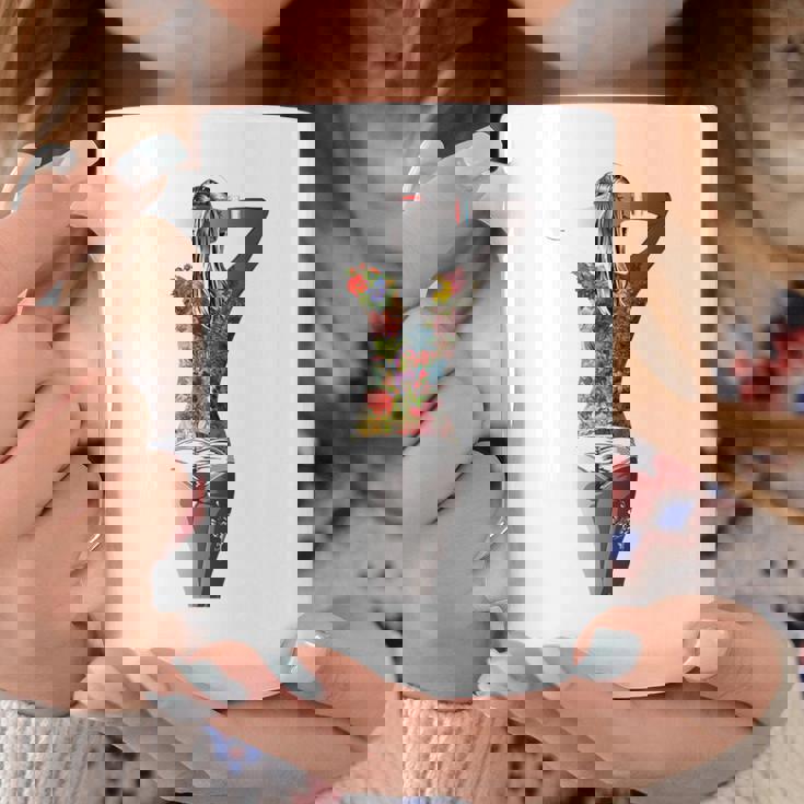 タトゥー レディース アートtシャツ モチーフ セクシータトゥー レディース メンズ コーヒーマグ 面白い贈り物