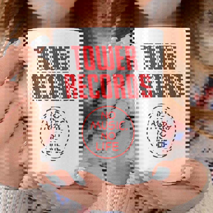 タワーレコード 音楽 レトロ ヴィンテージ 生活 コーヒーマグ 面白い贈り物