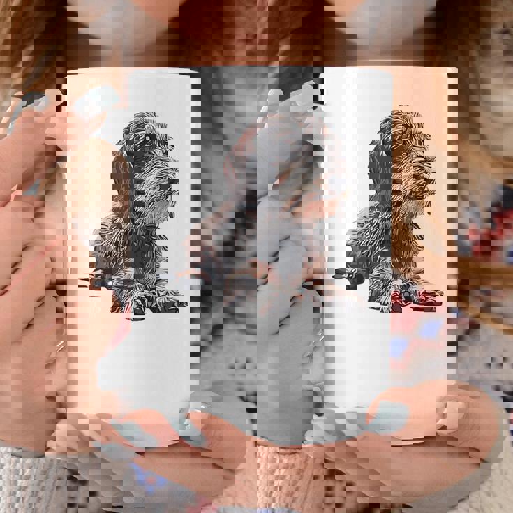 ダックスフンド ワイヤーヘア コーヒーマグ 面白い贈り物