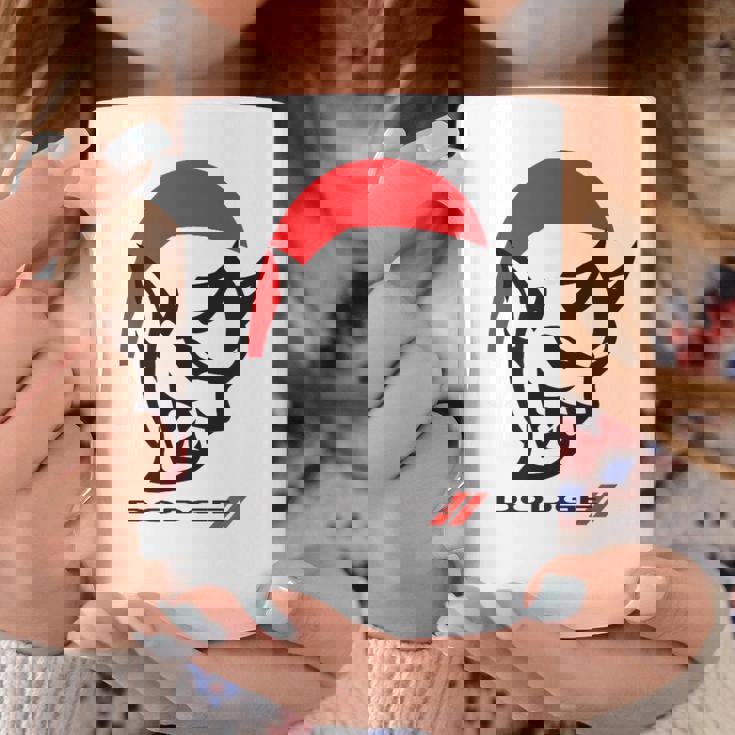 ダッジデーモンサンタハット赤 コーヒーマグ 面白い贈り物