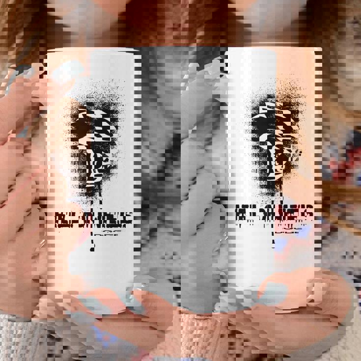 ダッジ・ヘルキャット・ヘル・オン・ホイールズ コーヒーマグ 面白い贈り物