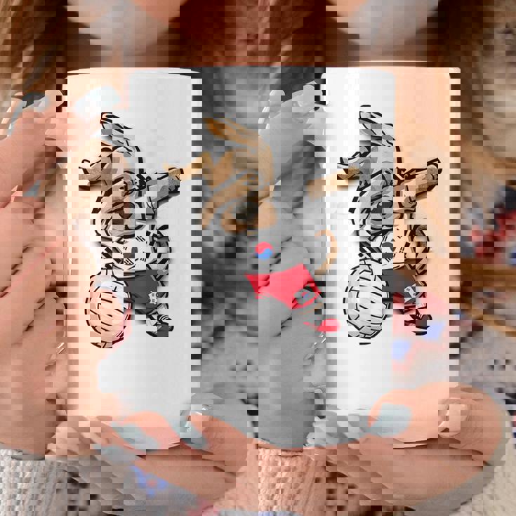 ダビング犬 韓国 バレーボール ラバー ジャージ 韓国国旗 コーヒーマグ 面白い贈り物