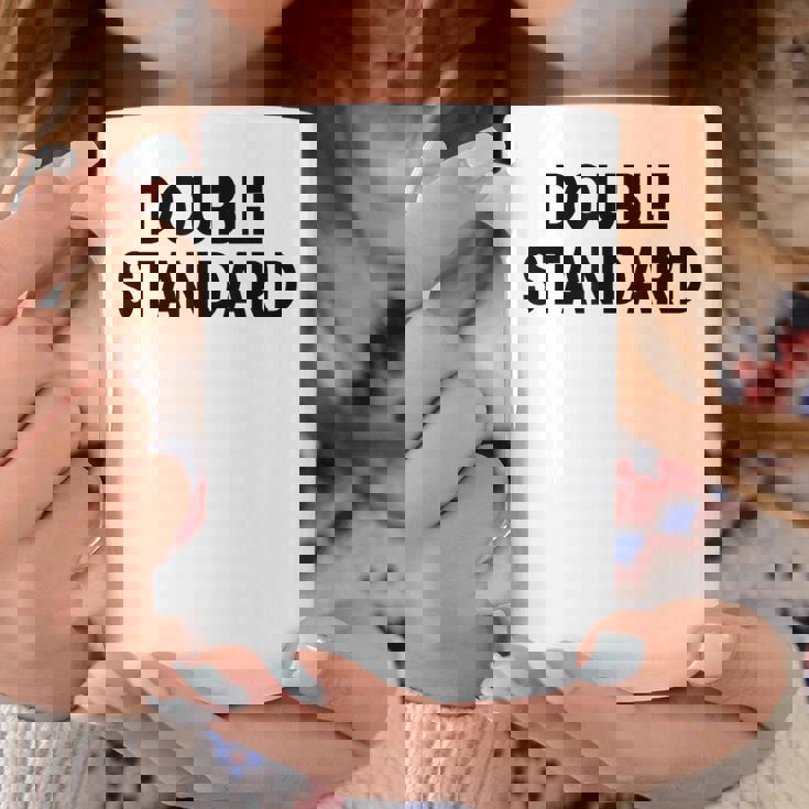 ダブルスタンダード コーヒーマグ 面白い贈り物