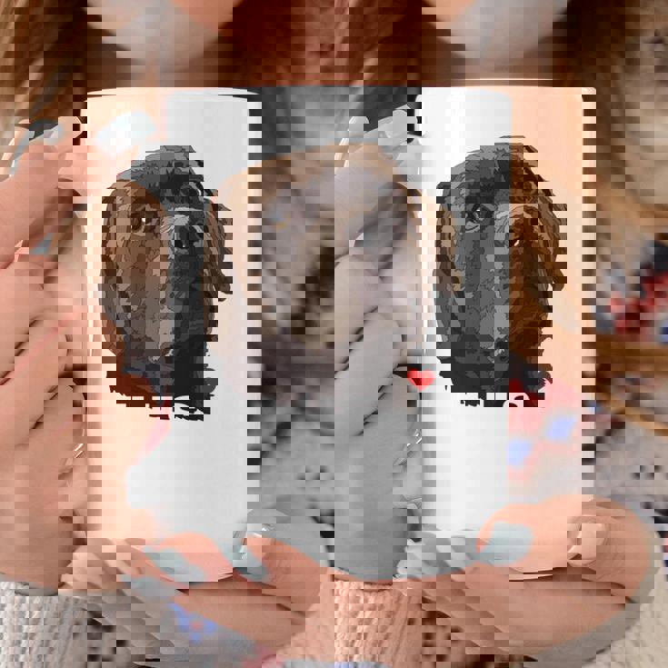 ディス・イズ・ラブ・チョコレート・ラボ 長袖tシャツ コーヒーマグ 面白い贈り物