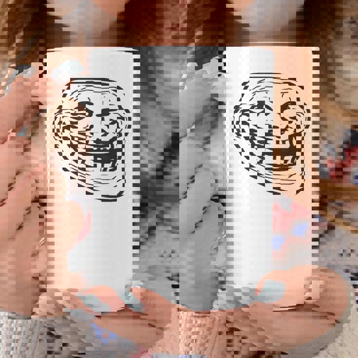 トロールフェイス コーヒーマグ 面白い贈り物