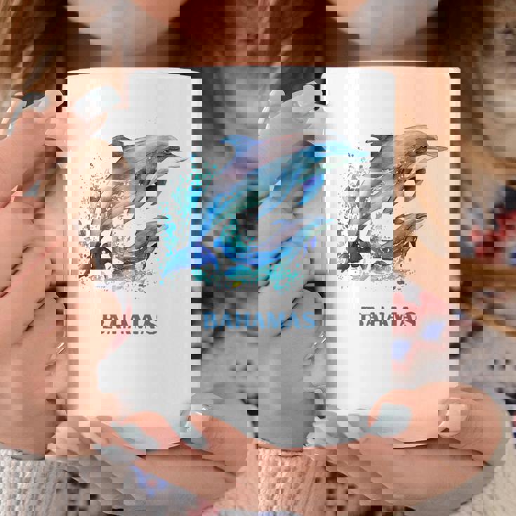 ドルフィン バケーション ヴィンテージ バハマ ビーチ デスティネーション コーヒーマグ 面白い贈り物