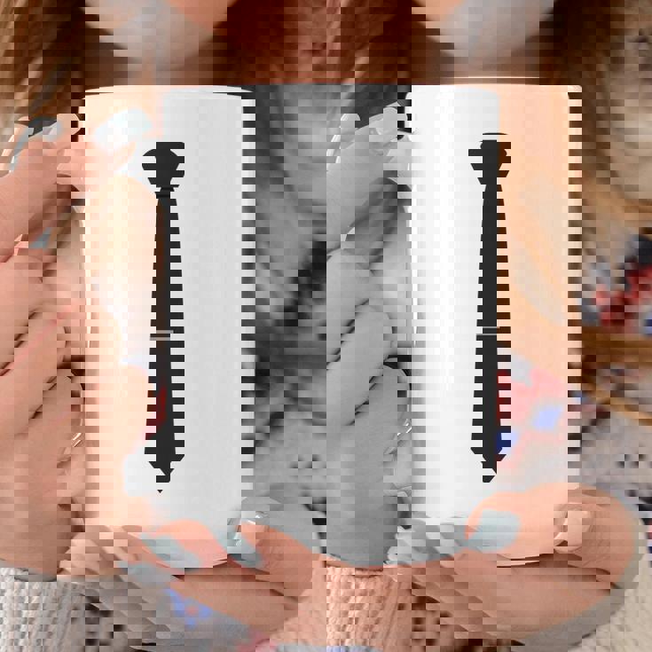 ネクタイ【黒】ネクタイピン おしゃれ シンプル メンズ キッズ レディース ウケ狙い 面白い おもしろ 個性的な コーヒーマグ 面白い贈り物