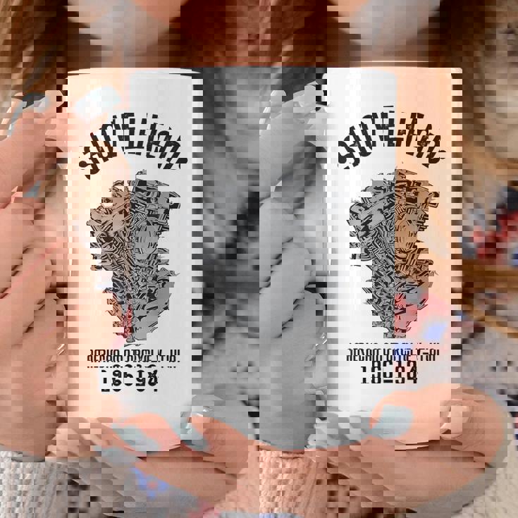 ノベルティ ショベルヘッド オートバイ愛好家 夫 おじいちゃん コーヒーマグ 面白い贈り物