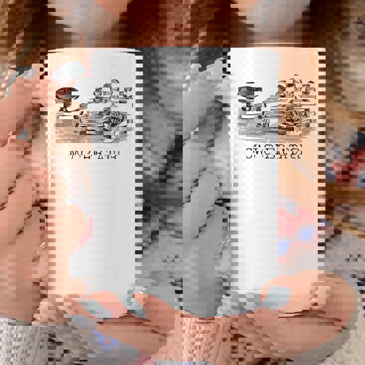 ハム・ラジオ用ヴィンテージモールス信号 Cwオペレーター コーヒーマグ 面白い贈り物