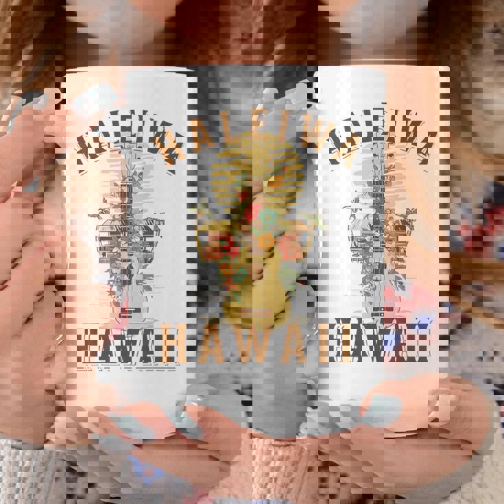 ハレイワ ハワイ ビーチ 夏休み コーヒーマグ 面白い贈り物