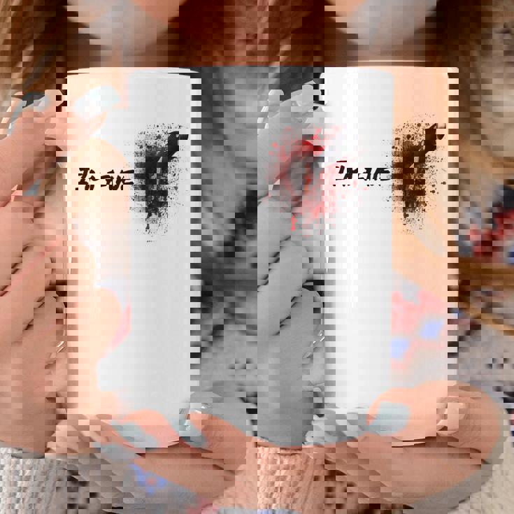 ハロウィンホラー血染み傷＆血傷元気です コーヒーマグ 面白い贈り物