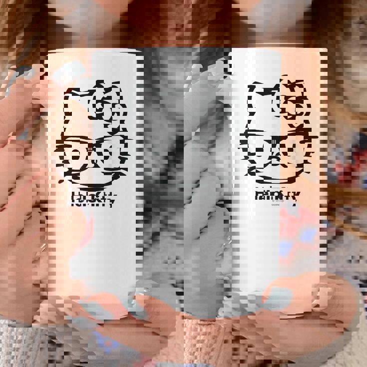 ハローキティ Usデザイン カオ メガネ コーヒーマグ 面白い贈り物