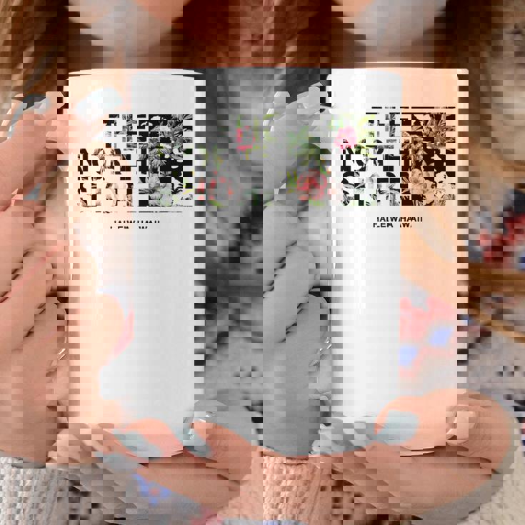 ハワイ ヴィンテージスタイル ノースショア ハレイワ ヤシの木 コーヒーマグ 面白い贈り物