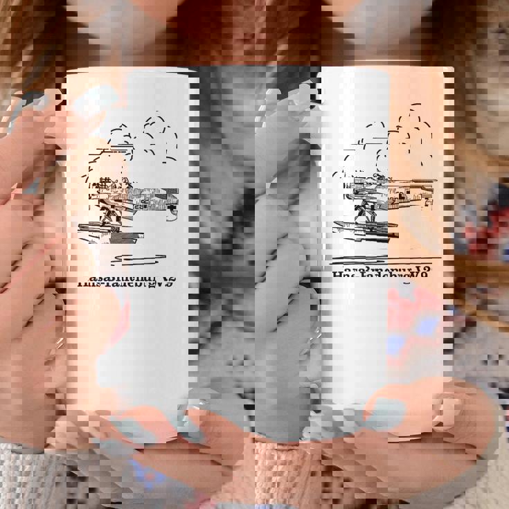 ハンザ ブランデンブルク W29 ドイツ水上飛行機 空飛ぶ雲 コーヒーマグ 面白い贈り物