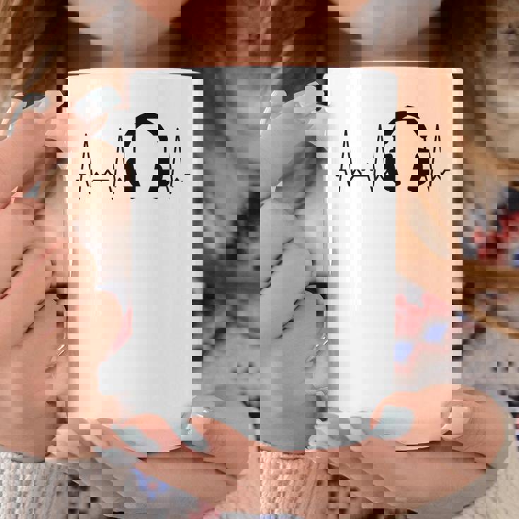 ハートビートヘッドホン コーヒーマグ 面白い贈り物