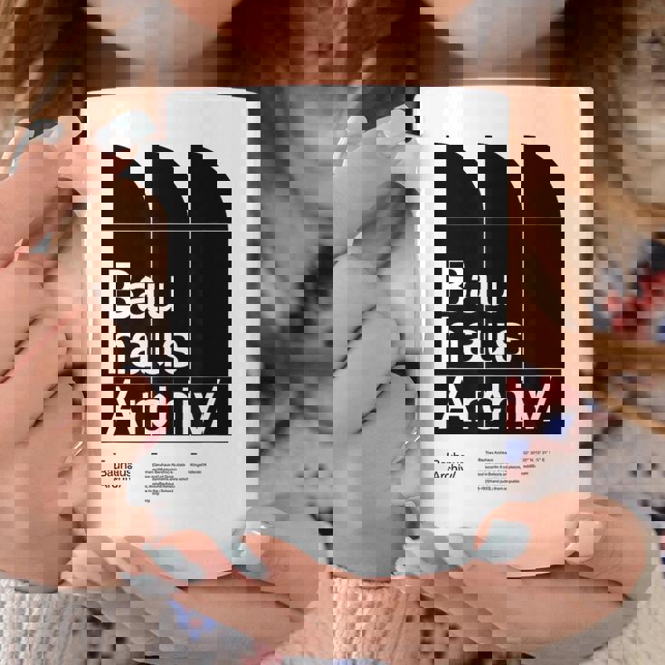 バウハウスアーカイブ – モダニストベルリンデザイン コーヒーマグ 面白い贈り物