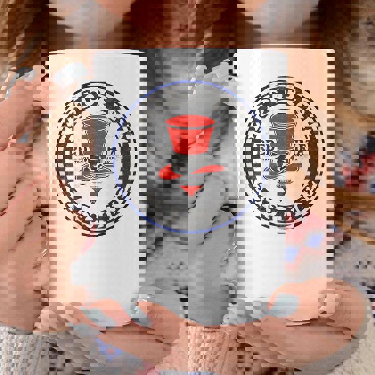 バックプリントのみ レトロ ビンテージ ガソリンスタンド レッドハット モーターオイル コーヒーマグ 面白い贈り物