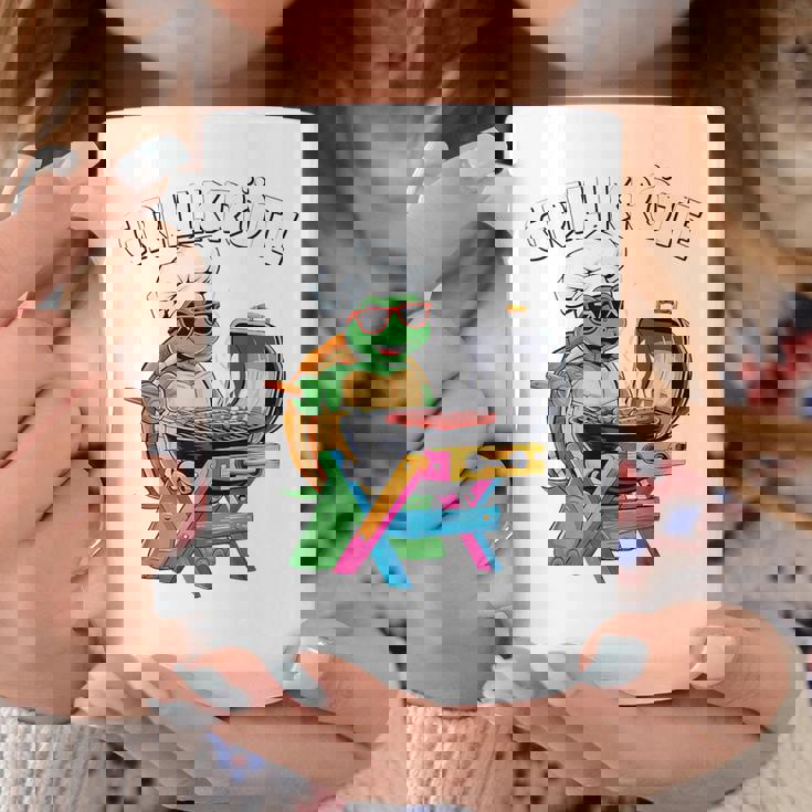 バーベキュー ヒキガエル 面白い 亀 バーベキュー ジャンパー 面白い コーヒーマグ 面白い贈り物