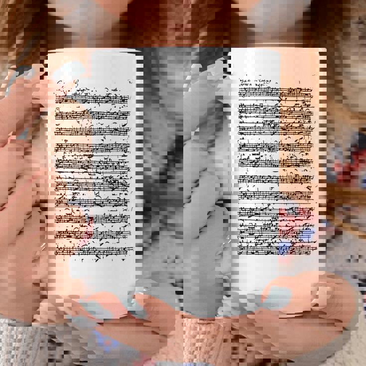 パルティータ ホ長調 ガヴォッテ ソロ ヴァイオリン ヨハン・セバスティアン・バッハ コーヒーマグ 面白い贈り物