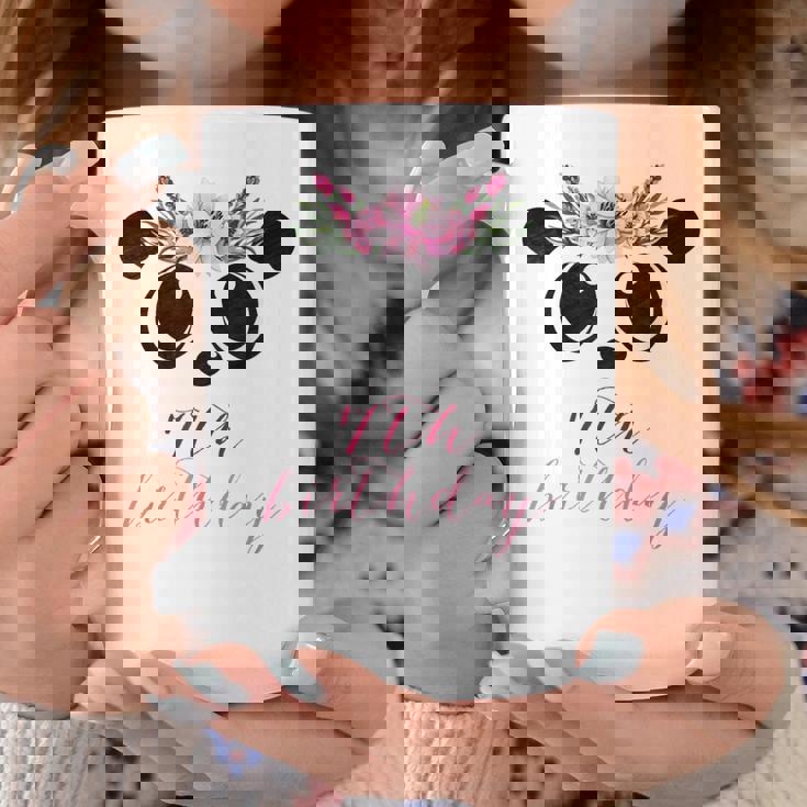 パンダガール 7歳の誕生日 I 7歳 パンダコスチューム ギフト コーヒーマグ 面白い贈り物