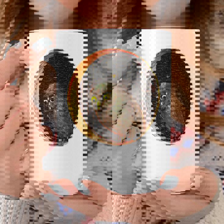 ヒエロニムス ボッシュ フクロウ 大喜びの庭 コーヒーマグ 面白い贈り物