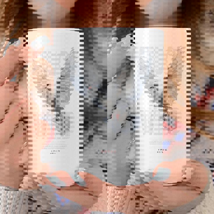 ヒップホップ Y2k Hip Hop レトロ ビンテージ アーバン バックプリント ストリートウェア ホワイトピジョン コーヒーマグ 面白い贈り物