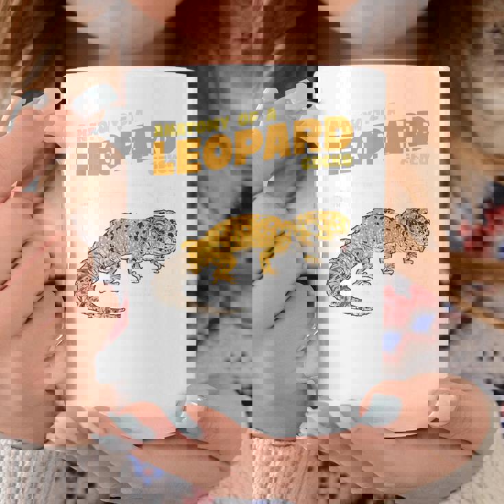 ヒョウ爬虫類ヤモリの解剖学 コーヒーマグ 面白い贈り物