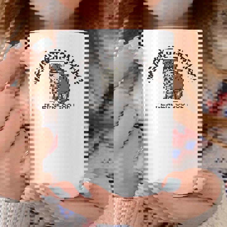 ピクセル アニマルズ マヌルネコ Manul Pallas's Cat 黒フォント コーヒーマグ 面白い贈り物