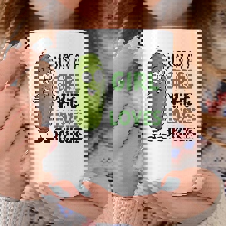 ピクルスが大好きな女の子だけ おかしなきゅうり コーヒーマグ 面白い贈り物