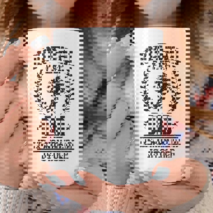 フットボール選手 お父さんみたいな 普通のお父さん ただクーラー コーヒーマグ 面白い贈り物