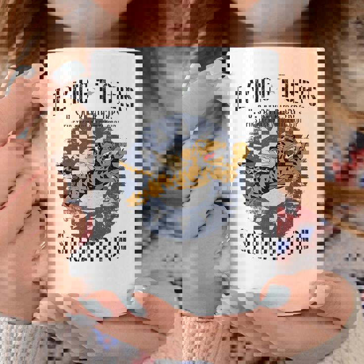 フライングタイガーの第二次世界大戦 インシグニア ビンテージ 第二次世界大戦 航空隊 コーヒーマグ 面白い贈り物