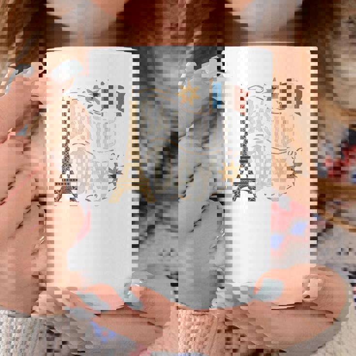 フランスの国旗 ヴィンテージ バスティーユの日 2019 パリ 1789 フランス 長袖tシャツ コーヒーマグ 面白い贈り物