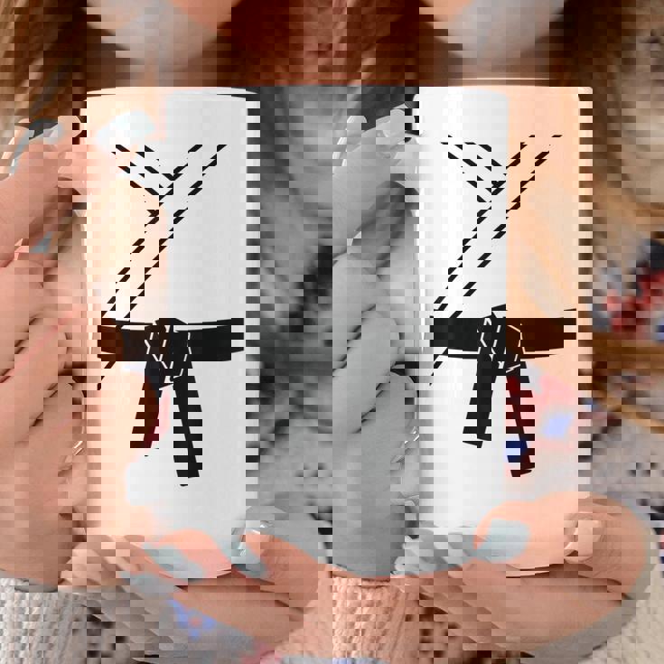 ブラックベルトコスチューム 空手着 柔道 テコンドー カンフー 武道 コーヒーマグ 面白い贈り物