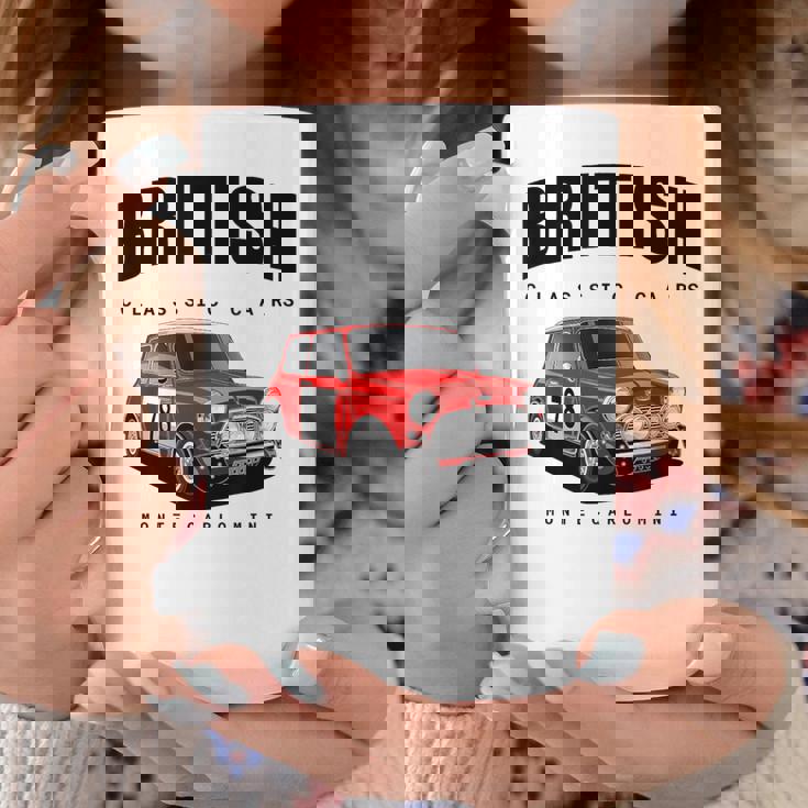 ブリティッシュクラシックスポーツカーズ 有名なラリーミニ コーヒーマグ 面白い贈り物