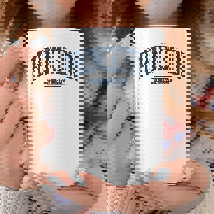 プリンストン ニュージャージー Nj カレッジ大学スタイル ブルー 長袖tシャツ コーヒーマグ 面白い贈り物