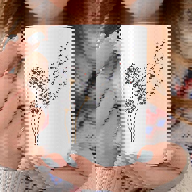 ボストンテリア フラワー フライ タンポポ 面白い 犬好き 犬 お父さん コーヒーマグ 面白い贈り物