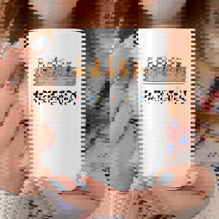 マイ・フレンズ、エアデール・テリア コーヒーマグ 面白い贈り物